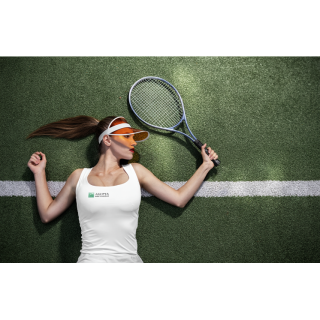 débardeur de tennis 100 % coton